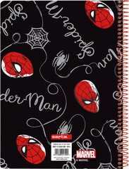 Užrašų knygelė Spiderman Hero A5, 80 lapų kaina ir informacija | Sąsiuviniai ir popieriaus prekės | pigu.lt
