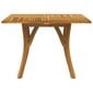 Sodo stalas vidaXL, rudas kaina ir informacija | Lauko stalai, staliukai | pigu.lt