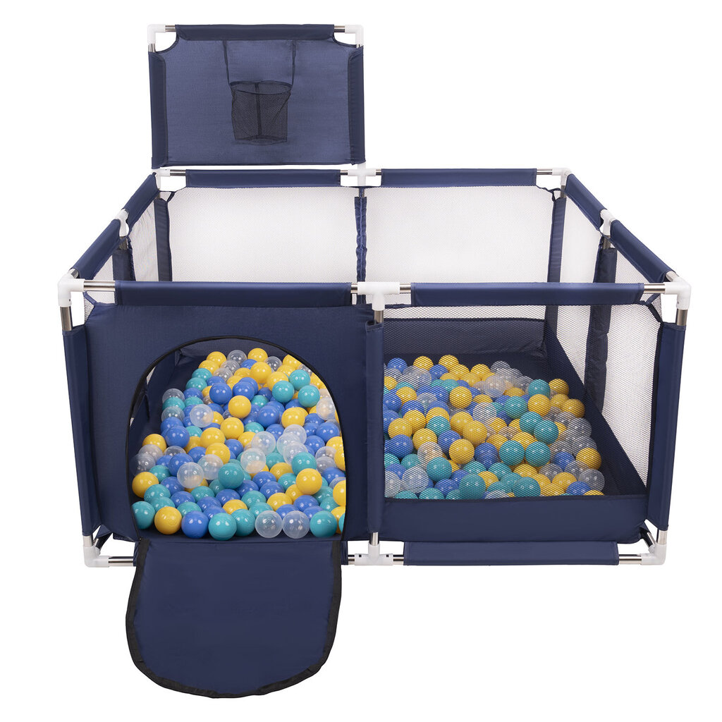 Žaidimų aikštelė Selonis, 100 kamuoliukų, mėlyna цена и информация | Žaislai kūdikiams | pigu.lt