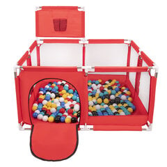 Žaidimų aikštelė Selonis, 200 kamuoliukų, raudona kaina ir informacija | Žaislai kūdikiams | pigu.lt
