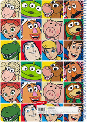 Užrašų knygelė Toy Story A4, 80 lapų kaina ir informacija | Sąsiuviniai ir popieriaus prekės | pigu.lt