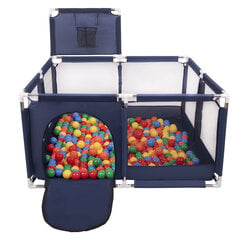 Žaidimų aikštelė Selonis, 900 kamuoliukų, mėlyna kaina ir informacija | Žaislai kūdikiams | pigu.lt