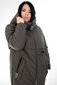 Lietpaltinio audinio paltas su kupranugarių vilnos pašiltinimu kaina ir informacija | Paltai moterims | pigu.lt