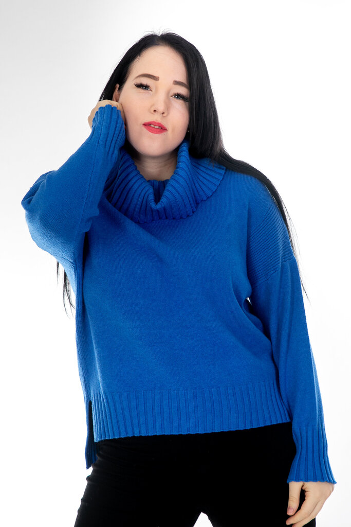 Džemperis su aukšta plačia apykakle kaina ir informacija | Megztiniai moterims | pigu.lt
