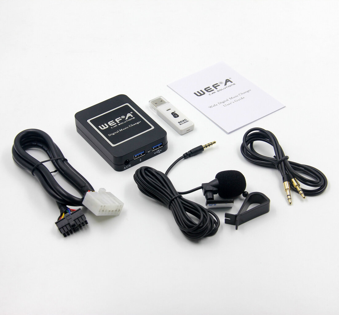 Adapteris Wefa, 04BT, USB/BT kaina ir informacija | USB adapteriai gamyklinei garso sistemai | pigu.lt