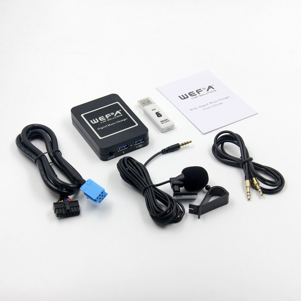 Adapteris Wefa, 15BT, USB/BT kaina ir informacija | USB adapteriai gamyklinei garso sistemai | pigu.lt