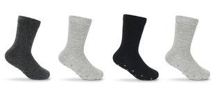 Unisex kojinės su ABS be Snazzy SK-25, pilkos kaina ir informacija | Moteriškos kojinės | pigu.lt