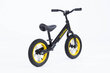 Balansinis dviratis Banana Yellow Moovkee, juodas/geltonas kaina ir informacija | Balansiniai dviratukai | pigu.lt
