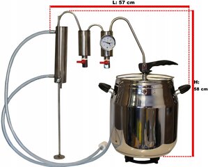 Distiliatorius, 15 l цена и информация | Фильтры для воды, чистящие устройства | pigu.lt