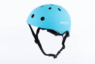 Велосипедный шлем - YF-1 - MOOVKEE - матовый синий - размер 48-55 цена и информация | Шлемы | pigu.lt