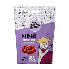 Mr. Bandit Sushi antiena su žuvimi, 80 g цена и информация | Лакомства для собак | pigu.lt