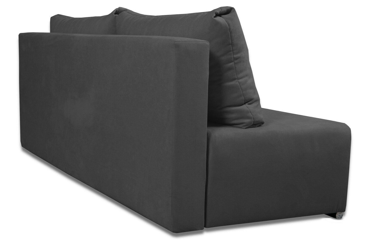 Sofa - lova Pugo XL, tamsiai pilka kaina ir informacija | Sofos | pigu.lt