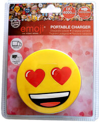 Emoji Love 4000mAh kaina ir informacija | Atsarginiai maitinimo šaltiniai (power bank) | pigu.lt