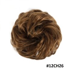 Plaukų kuodukas-gumytė #12CH26 šviesiai rudas kaina ir informacija | Plaukų aksesuarai | pigu.lt
