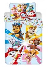 Vaikiškas patalynės komplektas Paw Patrol 140x200 cm, 2 dalys kaina ir informacija | Patalynė kūdikiams, vaikams | pigu.lt