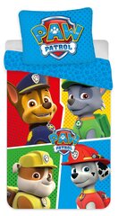 Vaikiškas patalynės komplektas Paw Patrol 140x200 cm, 2 dalys kaina ir informacija | Patalynė kūdikiams, vaikams | pigu.lt