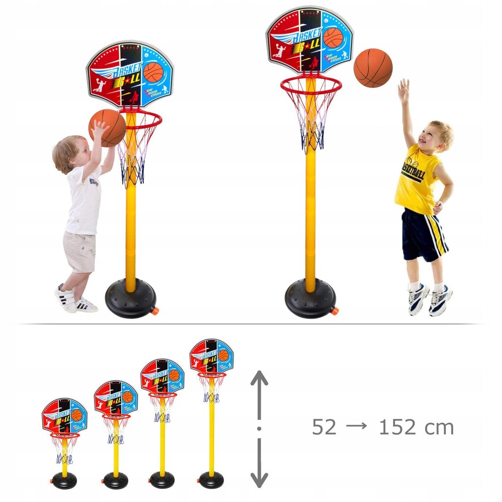 Krepšinio rinkinys Super Basketball kaina ir informacija | Lavinamieji žaislai | pigu.lt
