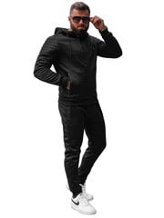 Sportinis kostiumas vyrams, juodas kaina ir informacija | Sportinė apranga vyrams | pigu.lt