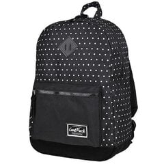 Рюкзак CoolPack Grasp Black Dots, 25 л цена и информация | Рюкзаки и сумки | pigu.lt