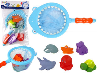 Vonios žaislų rinkinys Lean Toys, 7 d. kaina ir informacija | Žaislai kūdikiams | pigu.lt