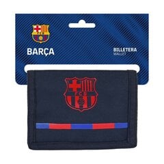 Портмоне F.C. Barcelona 12.5 x 9.5 x 1 cm Тёмно Синий цена и информация | Аксессуары для детей | pigu.lt