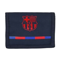 Портмоне F.C. Barcelona 12.5 x 9.5 x 1 cm Тёмно Синий цена и информация | Аксессуары для детей | pigu.lt