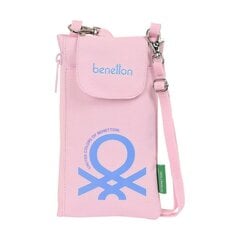 кошелек Benetton Pink Чехол для мобильного телефона Розовый цена и информация | Аксессуары для детей  | pigu.lt