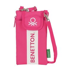 кошелек Benetton Raspberry Чехол для мобильного телефона Фуксия цена и информация | Аксессуары для детей | pigu.lt