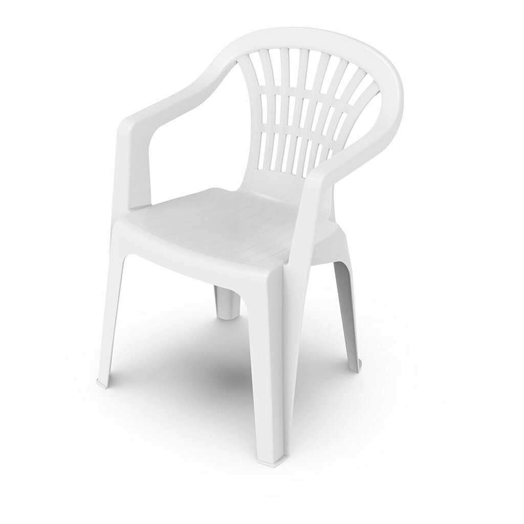 Lauko kėdė Progarden Lyra, balta kaina ir informacija | Lauko kėdės, foteliai, pufai | pigu.lt