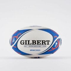 Мяч для регби Gilbert rwc 2023, 5 размер цена и информация | Rankinis | pigu.lt