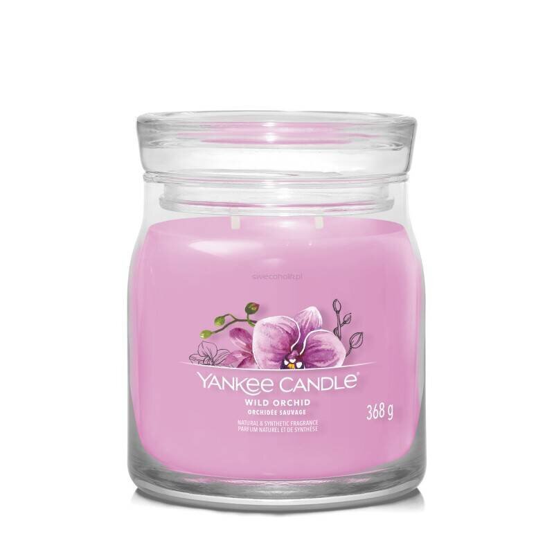 Yankee Candle kvapnioji žvakė Wild Orchid 567 g цена и информация | Žvakės, Žvakidės | pigu.lt