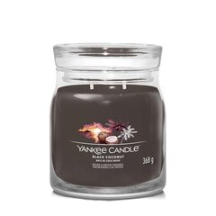 Yankee Candle kvapnioji žvakė Black Coconut 368 g цена и информация | Подсвечники, свечи | pigu.lt