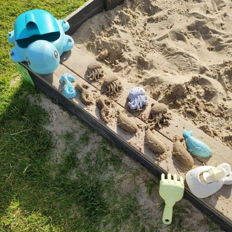Smėlio žaislai Woopie, 8 el. kaina ir informacija | Vandens, smėlio ir paplūdimio žaislai | pigu.lt