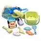 Smėlio žaislų komplektas Woopie, 10 el. kaina ir informacija | Vandens, smėlio ir paplūdimio žaislai | pigu.lt