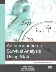 Introduction to Survival Analysis Using Stata, Revised Third Edition 4th edition цена и информация | Книги по экономике | pigu.lt