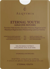 Paakių kaukė Alqvimia Eternal Youth Gold Eye Patches цена и информация | Маски для лица, патчи для глаз | pigu.lt