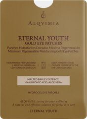 Paakių kaukė Alqvimia Eternal Youth Gold Eye Patches kaina ir informacija | Veido kaukės, paakių kaukės | pigu.lt