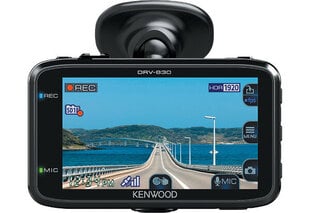 Kenwood DRV-830, juoda kaina ir informacija | Vaizdo registratoriai | pigu.lt