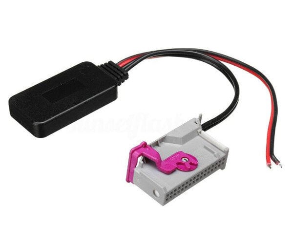 Adapteris Bluetooth AUX - Audi RNS-E 32pin kaina ir informacija | USB adapteriai gamyklinei garso sistemai | pigu.lt