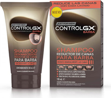 Barzdos šampūnas Just For Men Champú Control Gx Barbe, 118ml цена и информация | Skutimosi priemonės ir kosmetika | pigu.lt