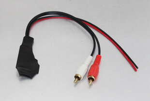 Adapteris Bluetooth AUX -2RCA kaina ir informacija | USB adapteriai gamyklinei garso sistemai | pigu.lt