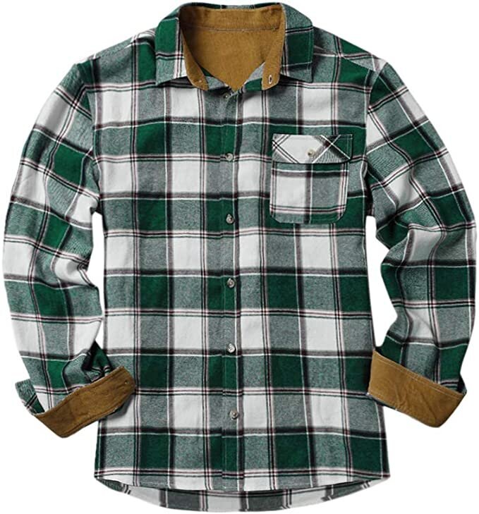 Gemijacka marškiniai vyrams, žali kaina ir informacija | Vyriški marškiniai | pigu.lt