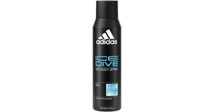 Vyriškas purškiamas antipersiprantas Adidas Ice Dive, 150 ml kaina ir informacija | Dezodorantai | pigu.lt