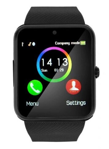 Roneberg RG08 Silver/Black kaina ir informacija | Išmanieji laikrodžiai (smartwatch) | pigu.lt