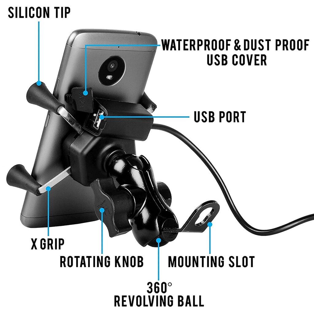 Motorcycle Holder цена и информация | Telefono laikikliai | pigu.lt