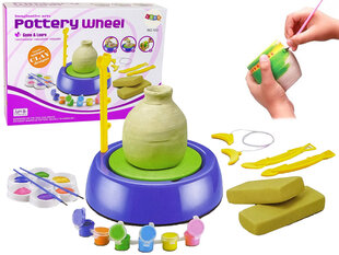 Набор керамических кругов с красками для глины цена и информация | Развивающие игрушки | pigu.lt