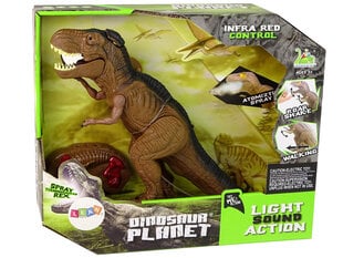 Динозавр с дистанционным управлением - Тираннозавр Рекс цена и информация | Игрушки для мальчиков | pigu.lt