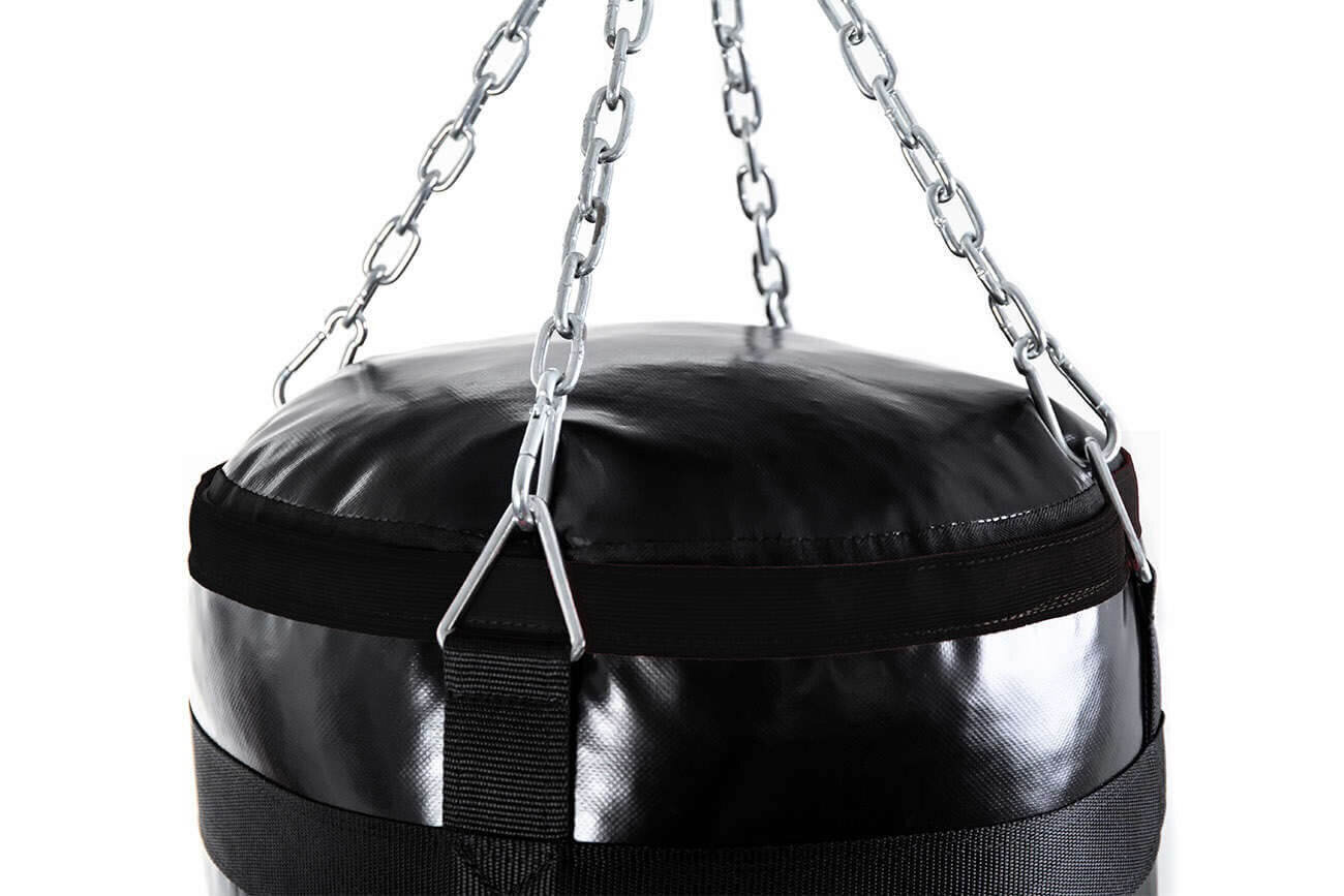 Bokso maišas Dbx Bushido, 130cm, 60kg, juodas kaina ir informacija | Kovos menai | pigu.lt