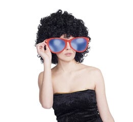 Karnavaliniai akiniai, raudoni kaina ir informacija | Karnavaliniai kostiumai | pigu.lt