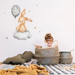 Vaikiškas interjero lipdukas Bunny with Balloon kaina ir informacija | Interjero lipdukai | pigu.lt